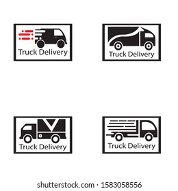 Truck icon ilustration vector template