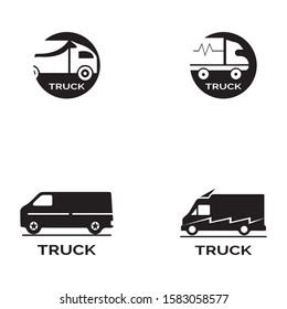 Truck icon ilustration vector template