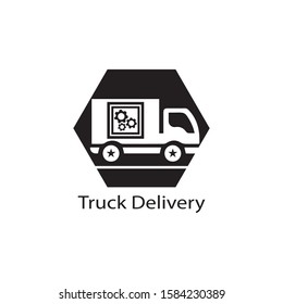 Truck icon ilustration vector template