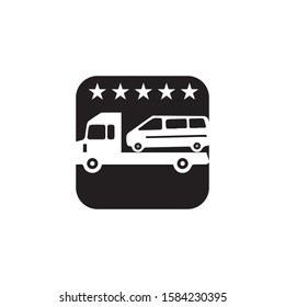 Truck icon ilustration vector template