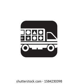 Truck icon ilustration vector template