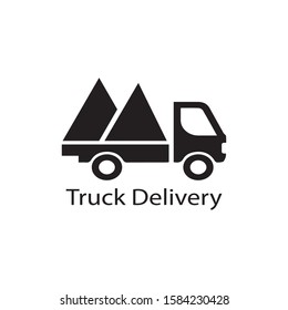 Truck icon ilustration vector template