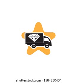 Truck icon ilustration vector template