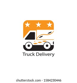 Truck icon ilustration vector template