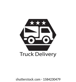 Truck icon ilustration vector template