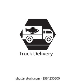 Truck icon ilustration vector template