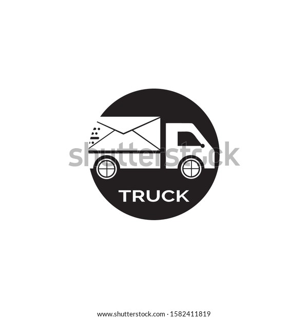 Truck icon ilustration\
vector template