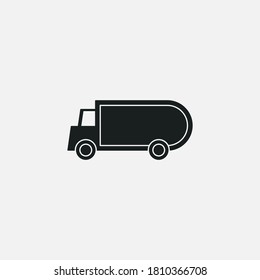 Truck icon isolated on background. Lorry symbol modern, simple, vector, icon for website design, mobile app, ui. Vector Illustration