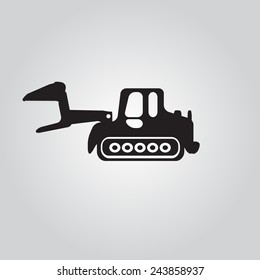  truck icon or logo 