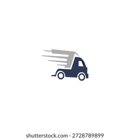 Vector de diseño de logotipo de icono de camión