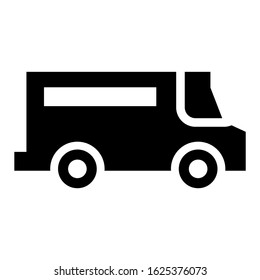 truck icon or logo isolated sign symbol vector illustration - high quality black style vector icons