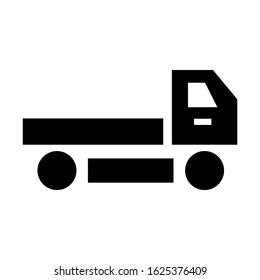 truck icon or logo isolated sign symbol vector illustration - high quality black style vector icons