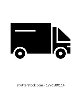 truck icon or logo isolated sign symbol vector illustration - high quality black style vector icons
