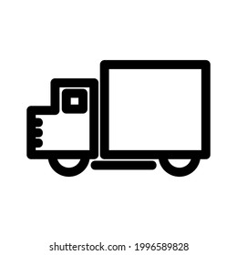 truck icon or logo isolated sign symbol vector illustration - high quality black style vector icons
