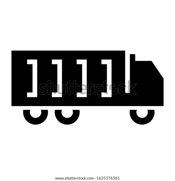 truck icon or logo\
isolated sign symbol vector illustration - high quality black style\
vector icons