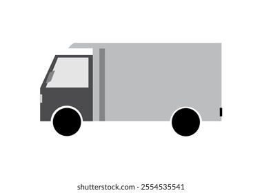 Truck icon, is a means of transportation for transporting goods