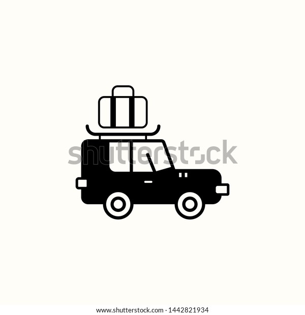 Truck icon. New trendy art style vector\
illustration symbol.