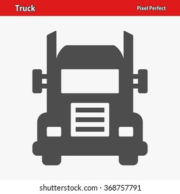 Truck Icon. Professional, pixel perfect icons optimized for both large and small resolutions. EPS 8 format.
