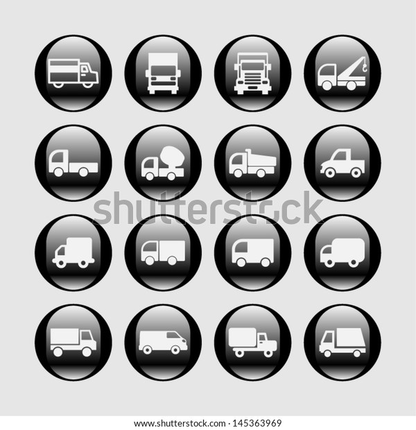 Truck icon
set