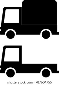 Truck Icon Set Vector