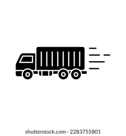 Truck icon. sign for mobile concept and web design. vector illustration