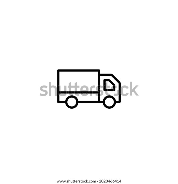 Truck icon, Truck sign\
vector