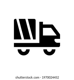 Truck icon (Simple vector illustration)