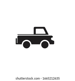 truck icon and symbol template vector