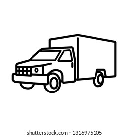 truck icon template