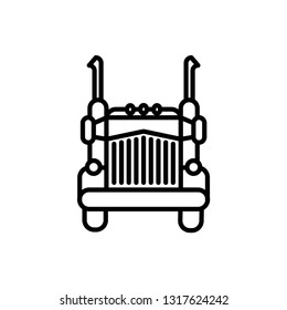truck icon template