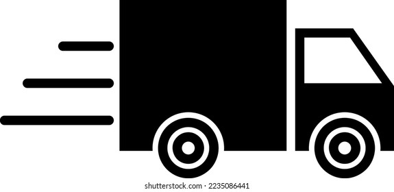Truck icon template design trendy on white background..eps
