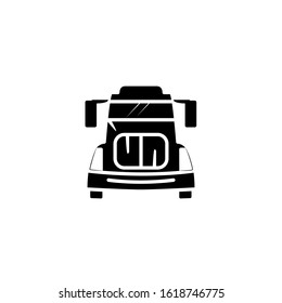 Truck icon template. Vector illustration 