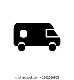 Truck icon. Transport symbol. Logo design element