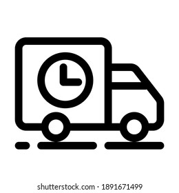 Truck icon. or truck.lorry symbol. Delivery, shipment or transport icon. Express delivery symbol. Vector illustration.