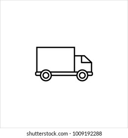truck icon vector