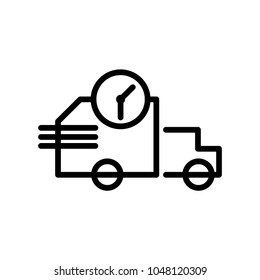 truck icon vector