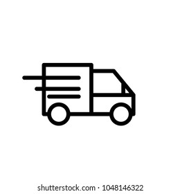 truck icon vector
