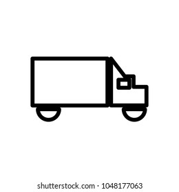 truck icon vector