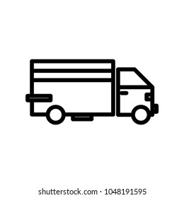 truck icon vector