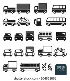 truck icon vector