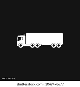 Truck icon vector.