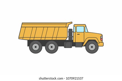 Truck icon vector