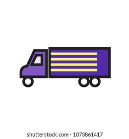 truck icon vector