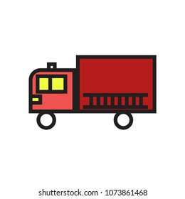 truck icon vector