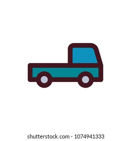 truck icon vector