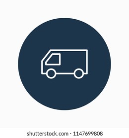 truck icon vector