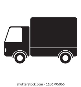Truck icon, vector