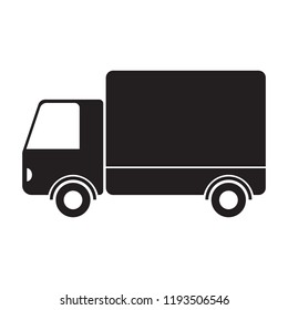 Truck icon, vector