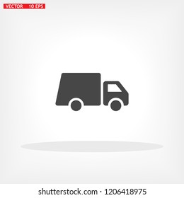 Truck icon Vector icon