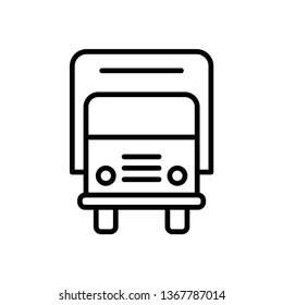 Truck icon vector